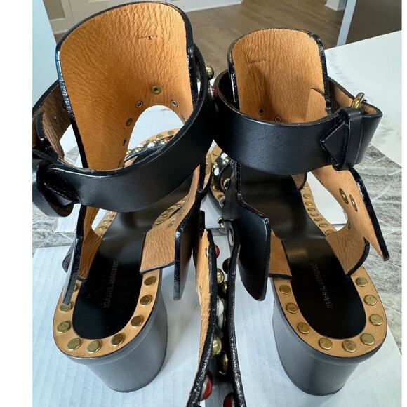 Isabel Marant Embellished Heeled Sandal - Picture 9 of 17